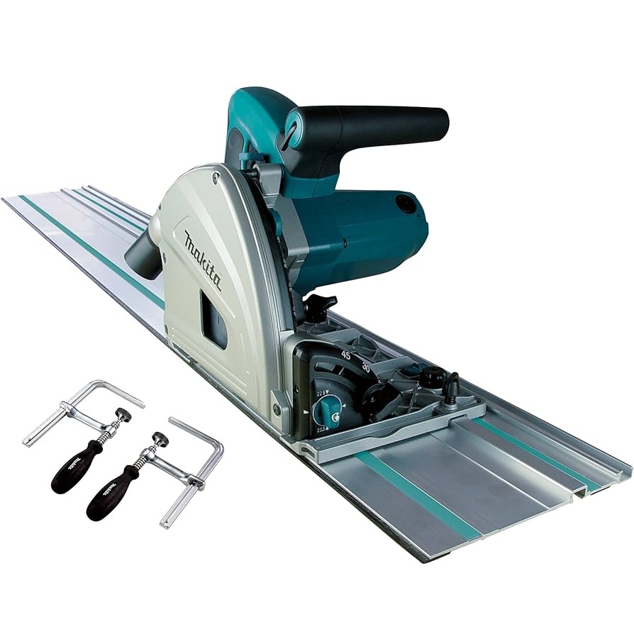 Tauchsäge mit Führungsschiene