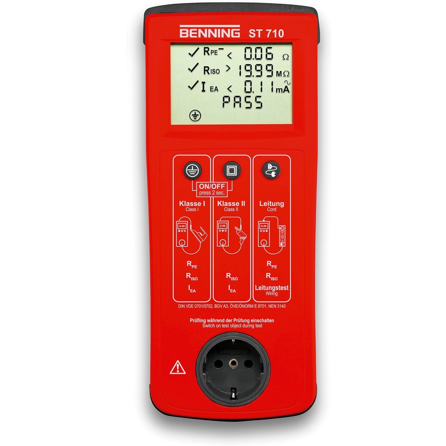 Gerätetester / Prüfgerät gem. DGUV Vorschrift 3